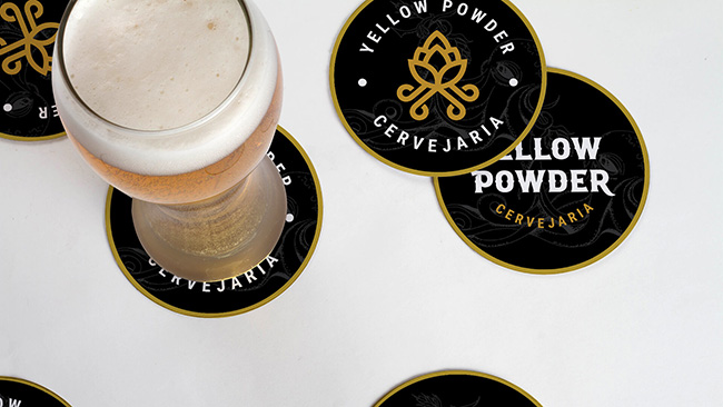 Mockup bolacha chopp